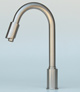 Bathroom faucet with water temperature control 